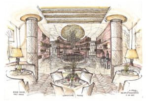 Bowie House signature dining with central private dining