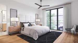 City Home – modern bedroom design
