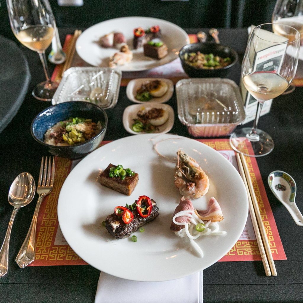 Set the dinner table for Carry Out with Cochon555, which begins Wednesday and ends Sunday.