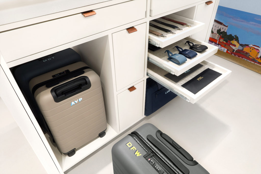 A closer look at the Dallas store shelves.