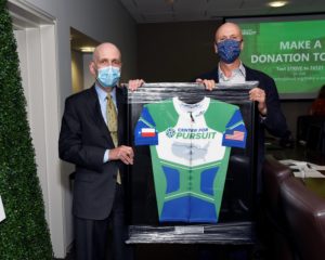 Dr James McDeavitt and David Baldwin 2 (Photo by Agapito Sanchez)