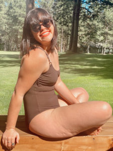 Self-love advocate Brittani Lancaster makes TikToks about eating-disorder recovery and body positivity.