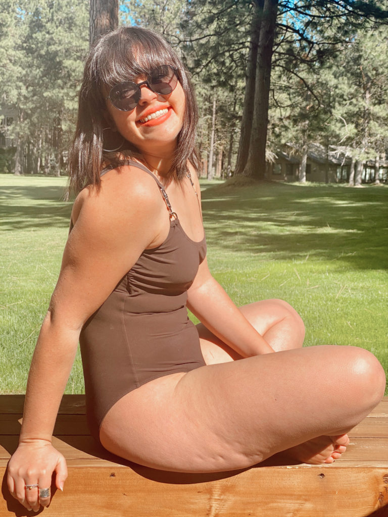 Self-love advocate Brittani Lancaster makes TikToks about eating-disorder recovery and body positivity.