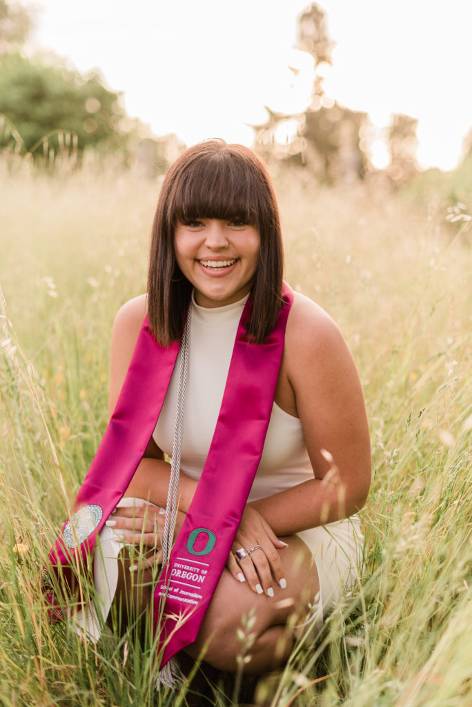 Twenty-two-year-old Brittani Lancaster graduated this year from the University of Oregon with a degree in advertising.