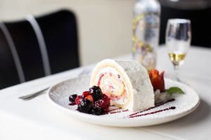 Keller Chophouse – signature homemade strawberry shortcake