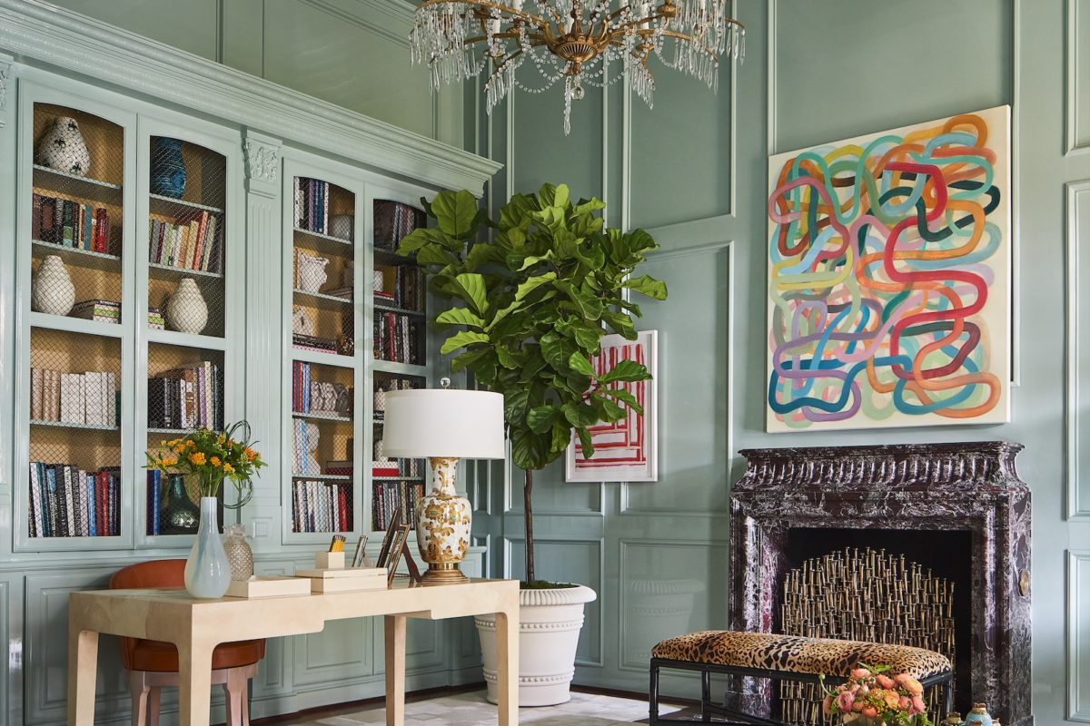 Jan Showers' Elegant Lady's Study for Kips Bay Decorator Show House ...
