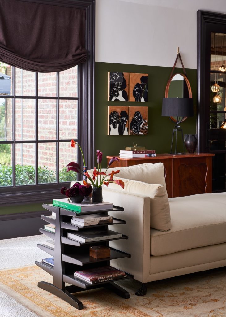 Family Room designed by Vivano Viviano. (Photo by Stephen Karlisch)