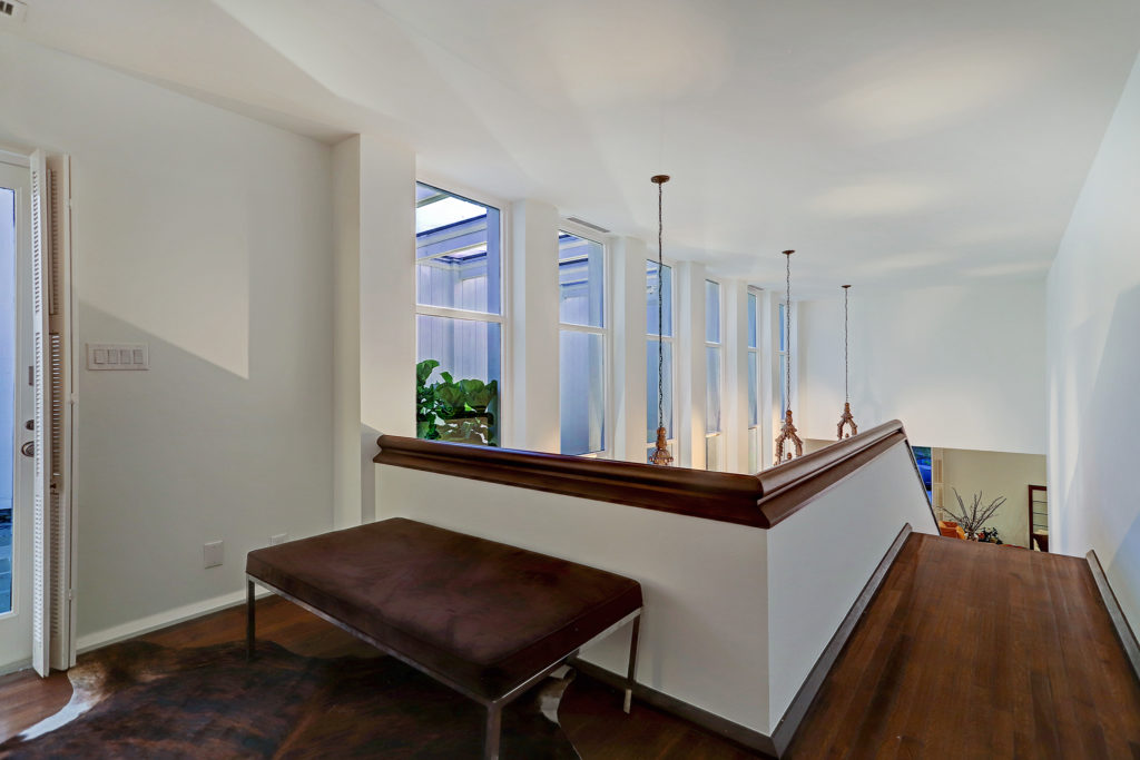 The second floor landing. (Photo by TK Images)