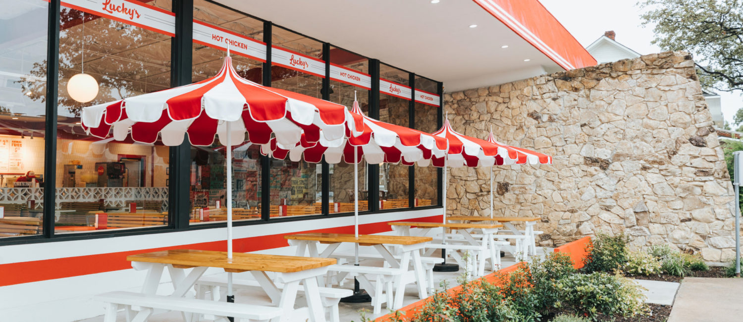 historic dallas restaurant Lucky’s Hot Chicken