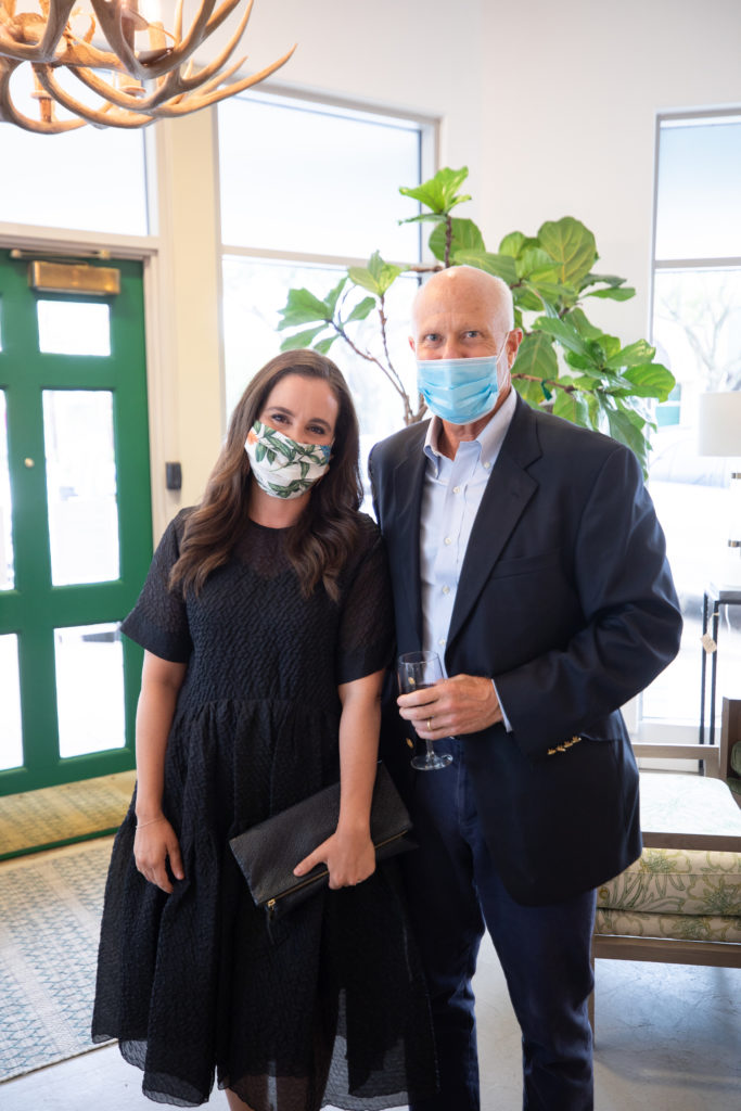 Marie Flanigan and Mecox founder Mac Hoak (Photo by Marie Flanigan Interiors)