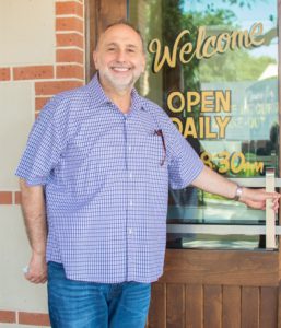 Owner George Mickelis Cleburne Cafeteria owner George Mickelis