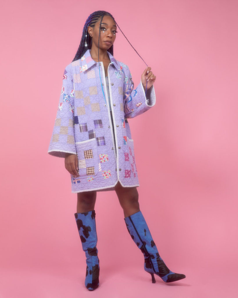 It’s a quilt. It’s a jacket. On long days spent on the couch, it’s both at once. The best part: all cool, oversized coats are made-to-order by the Austin-based Psychic.Outlaw using vintage quilts (or you can supply your own).