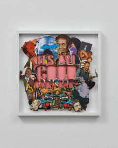 Robert Hodge’s “It’s All Good Baby Baby,” 2020, at David Shelton Gallery