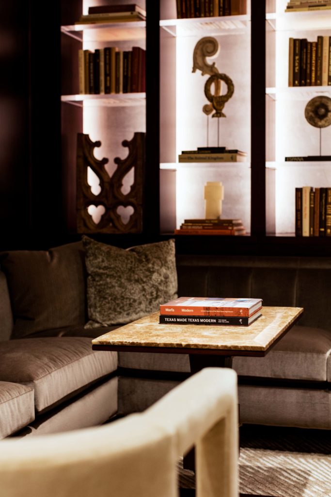 A lobby detail.