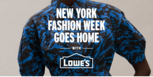 Lowe’s at New York Fashion Week September 2020