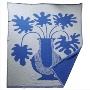 Claudia Pearson Ebb & Flow blanket, $140, available at West Elm stores and westelm.com