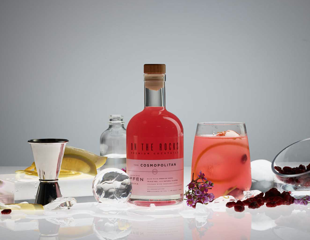 On The Rocks Cosmopolitan, available at Goody Goody Liquor or search ontherockscocktails.com