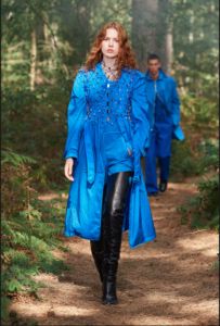 Burberry collection at London Fashion Week