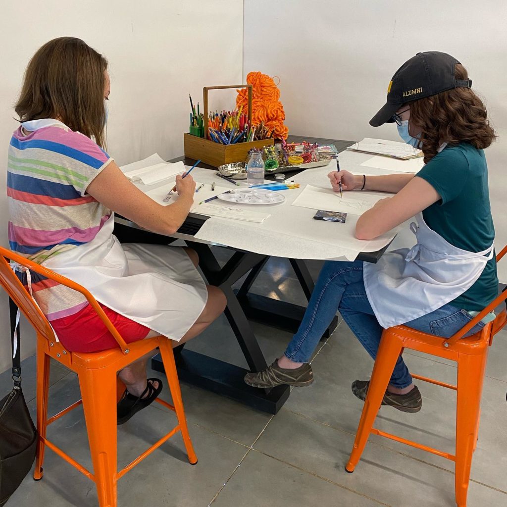 Art classes will offer creative escape.