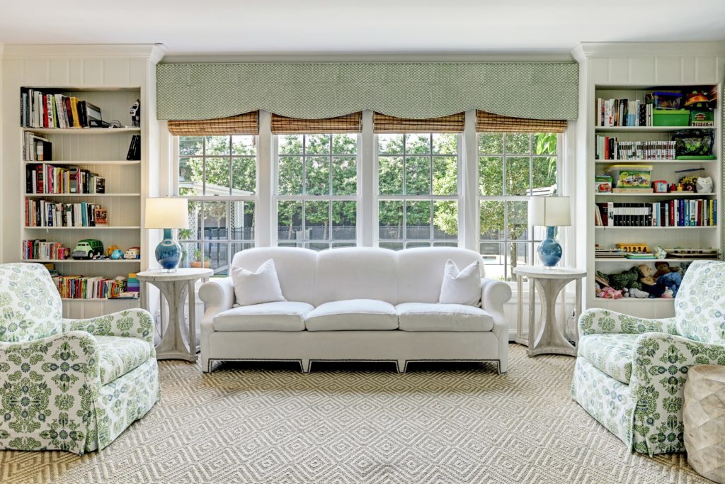 High ceilings and subtle molding give character to the home at 1902 Sunset Boulevard. (Photo by TK Images)