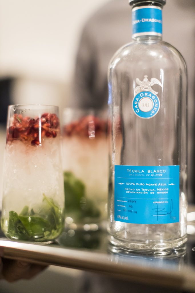 The Bandera cocktail created by mixologist Yana Volfson for Alta in New York.