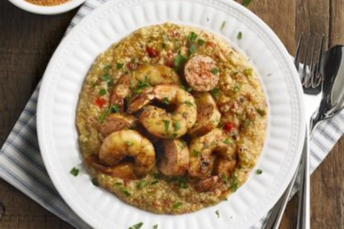 Texas Gulf Shrimp & Grits - PaperCity Magazine
