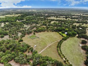 Aerial view 1711 Highway 237 South, Round Top