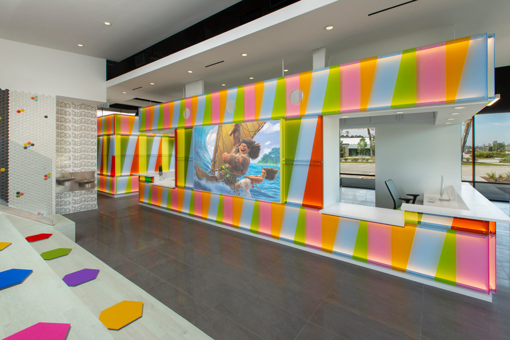 Winning Entry, Commercial Design Office, Theater, Spiritual or Public Space: Greater Houston Pediatric Dentistry by MC2 Architects