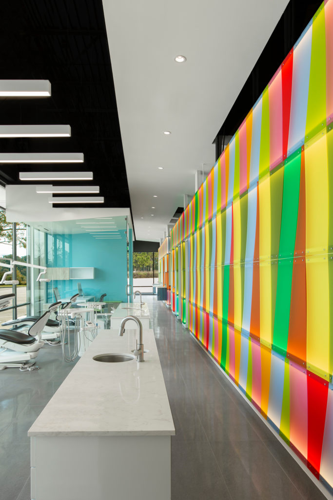 Winning Entry, Commercial Design Office, Theater, Spiritual or Public Space: Greater Houston Pediatric Dentistry by MC2 Architects