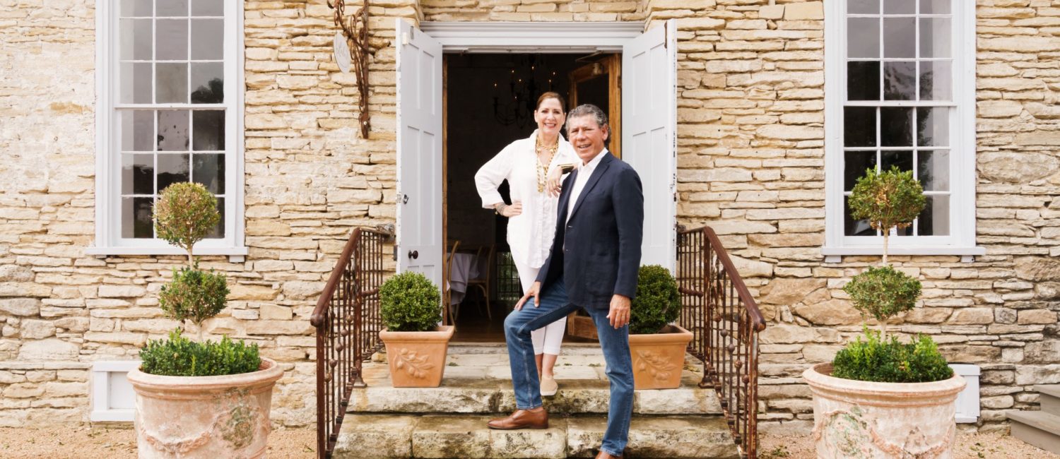 Cinda and Armando Palacios at their restaurant, Lulu’s. (Photo Jack Thompson)