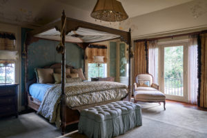 The residence at 2 Longfellow Lane in Shadyside, boasting seven fireplaces,  is on the National Register of Historic Places. (Photo by Nathan Schroder/Douglas Elliman)