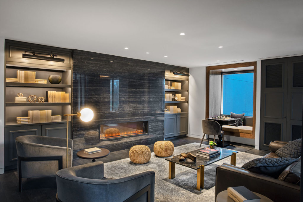 Winning Entry, Singular Space - Living or Great Room, Entertainment, Recreation Room (TIE): MaRs/Mayfield and Ragni Studio (photo by Eric Laignel)