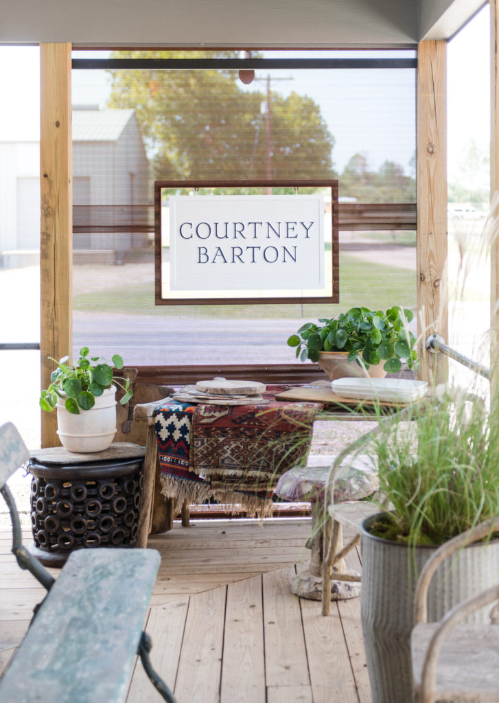 Courtney Barton's eponymous shop is one of six in the Round Top Village development. (Photo by Natalie Lacy Lange)