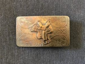 Americana vintage fashion belt buckle
