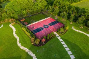 The 18-acre estate in Lucas