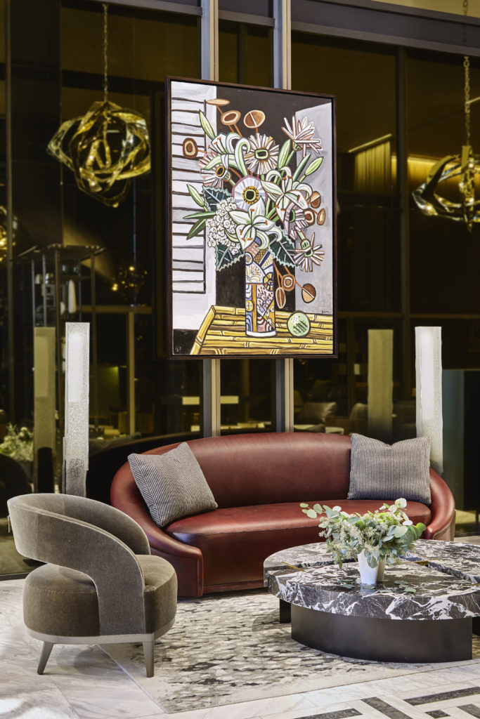 Along with incredible in-room designs, the hotel also features more than $2 million art and unique furnishings. (Photo by Gus Schmiege)