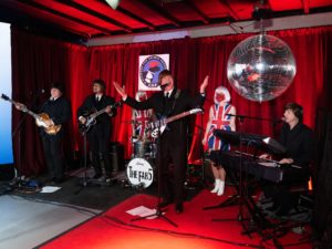 The Fab 5 light up the night for the Citizens for Animal Protection virtual gala. (Photo by Daniel Ortiz)