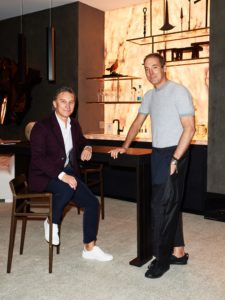 Gonzalo Bueno, Mauricio Lobeira, Ten Plus Three, in their Lounge 13 (Photo by Jonathan Zizzo)