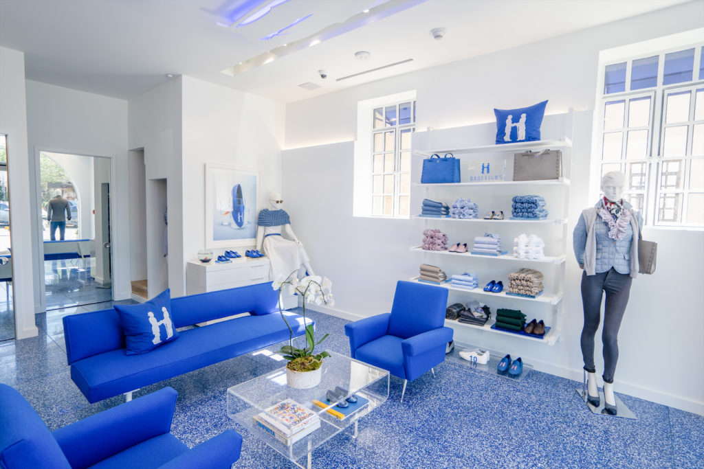 The interior of Hadleigh's new Highland Park Village location. (Photo by Joey Armin.) 