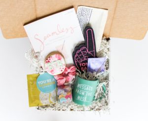 Pep & Party Co. offers custom gift boxes for all occasions, easing the pressure of gift giving.