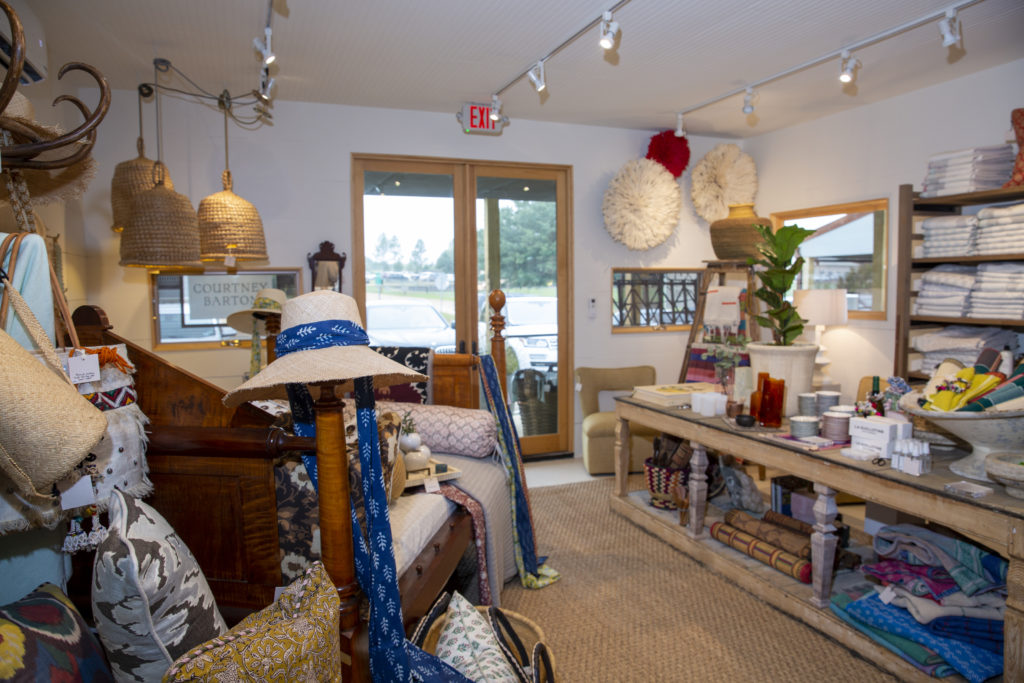 The Courtney Barton shop in Round Top Village debuted at the Round Top Antiques Fair. (Photo by Jenny Antill Clifton)