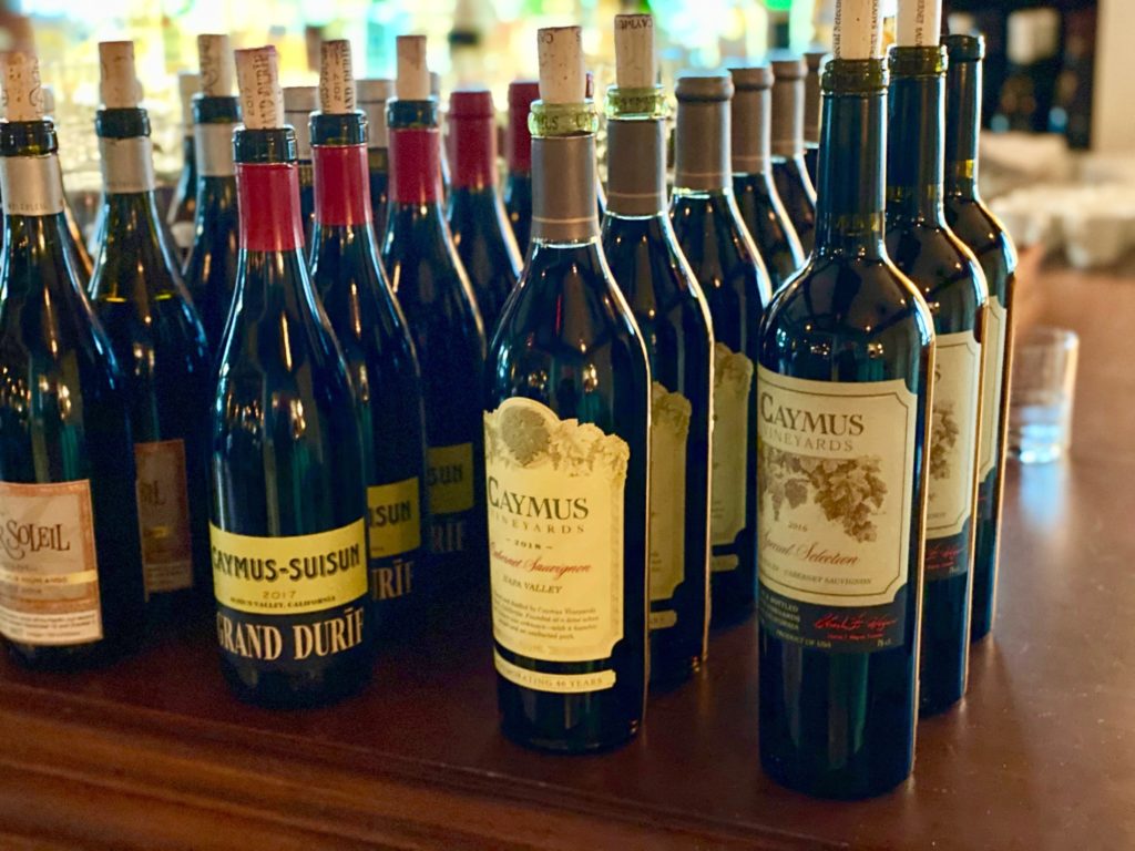 Guests attending the Caymus wine dinner at Le Colonial in River Oaks District sampled five varieties from the iconic wine family. 