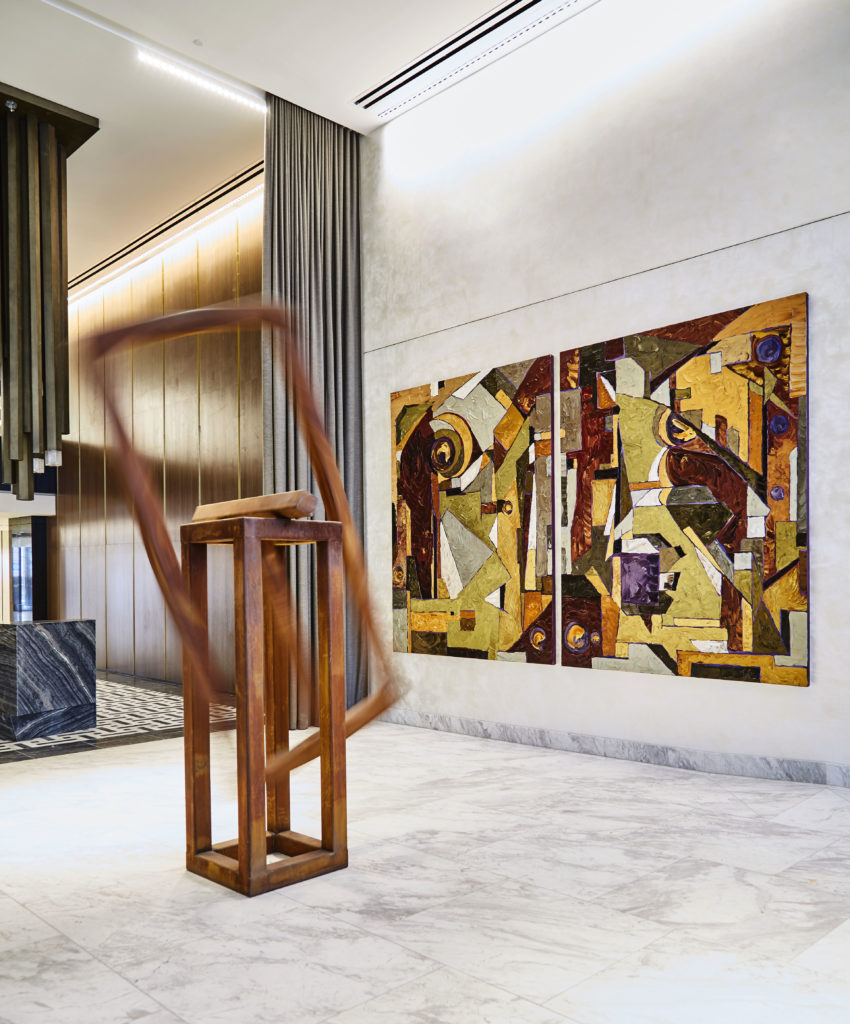 The new Thompson Dallas hotel boasts two restaurants, a floral design studio, and more. (Photo by Gus Schmiege)