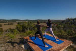 The Collective Hill Country tents for glamping offer the luxuries of a five-star hotel.