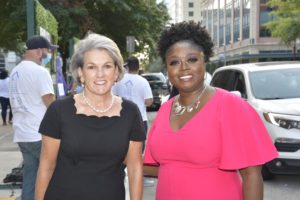 Houston Astros Foundation executive Twila Carter, AVDA CEO Maisha Colter