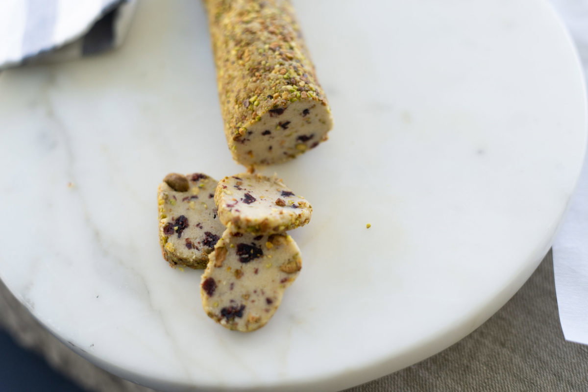 Cranberry Pistachio Shortbread Cookies - PaperCity Magazine