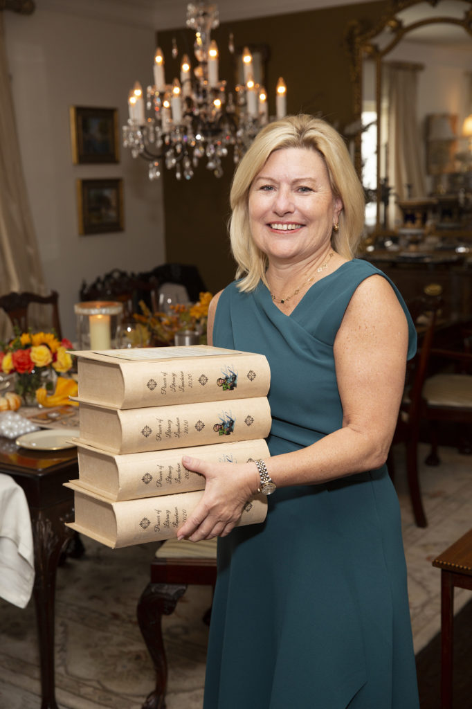 Maureen Higdon at the Barbara Bush Houston Literacy Foundation virtual luncheon benefiting the Ladies for Literacy Guild. (Photo by Jenny Antill)