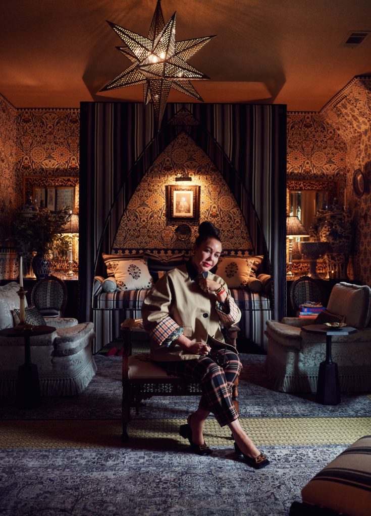 Michelle Nussbaumer in her Turkish Writer's Lair  (Photo by Jonathan Zizzo)