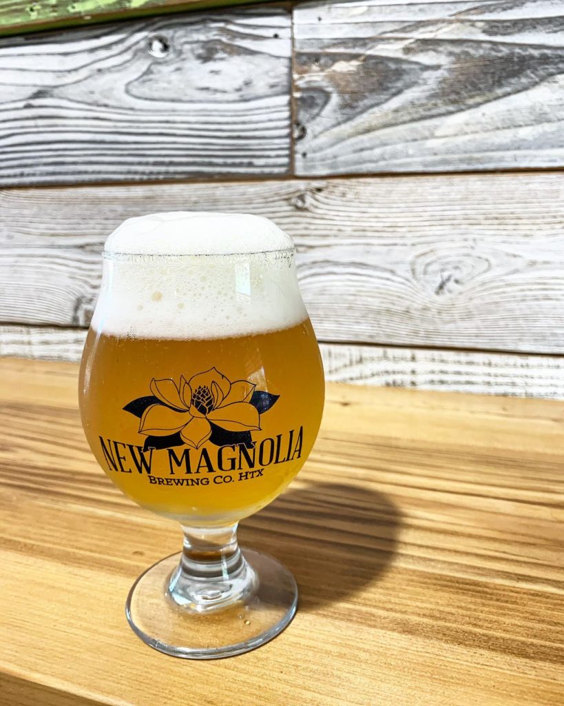 Enjoy craft beer from New Magnolia at the Heights Curbside Crawl: Four Pack Track.