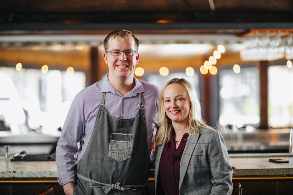 Chef Matt Balke and Corey McCombs are opening the new American neighborhood restaurant. (Photo by Kathy Tran)